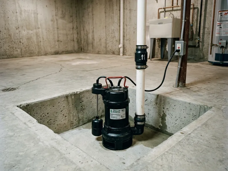 Sump Pump Installation Plumber in Stamford, VT